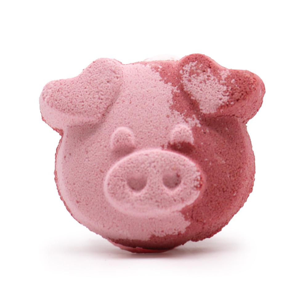 ancient wisdom 10x Pig Bath Bomb 70g - Vanilla Cup Cake