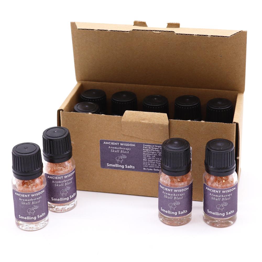 Ancient Wisdom 10x Skull Blast Aromatherapy Smelling Salt