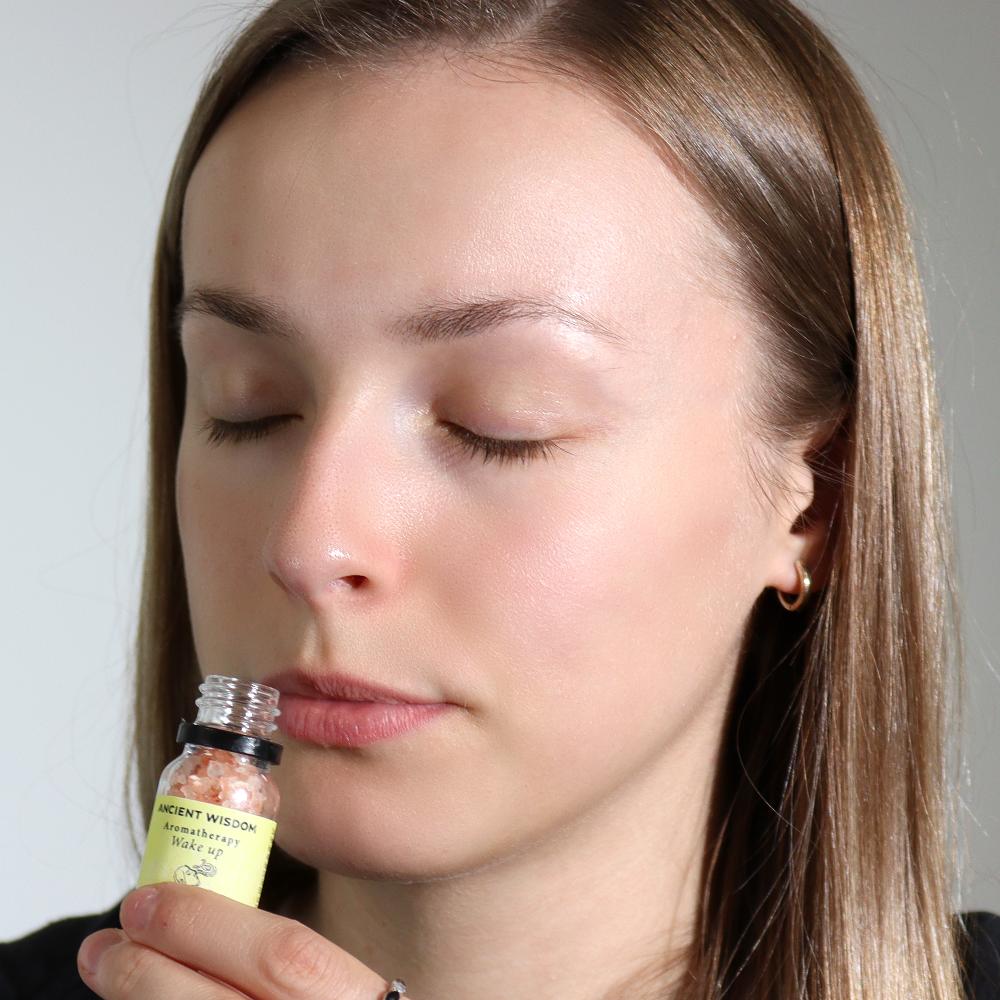 Ancient Wisdom 10x Wake Up Aromatherapy Smelling Salt