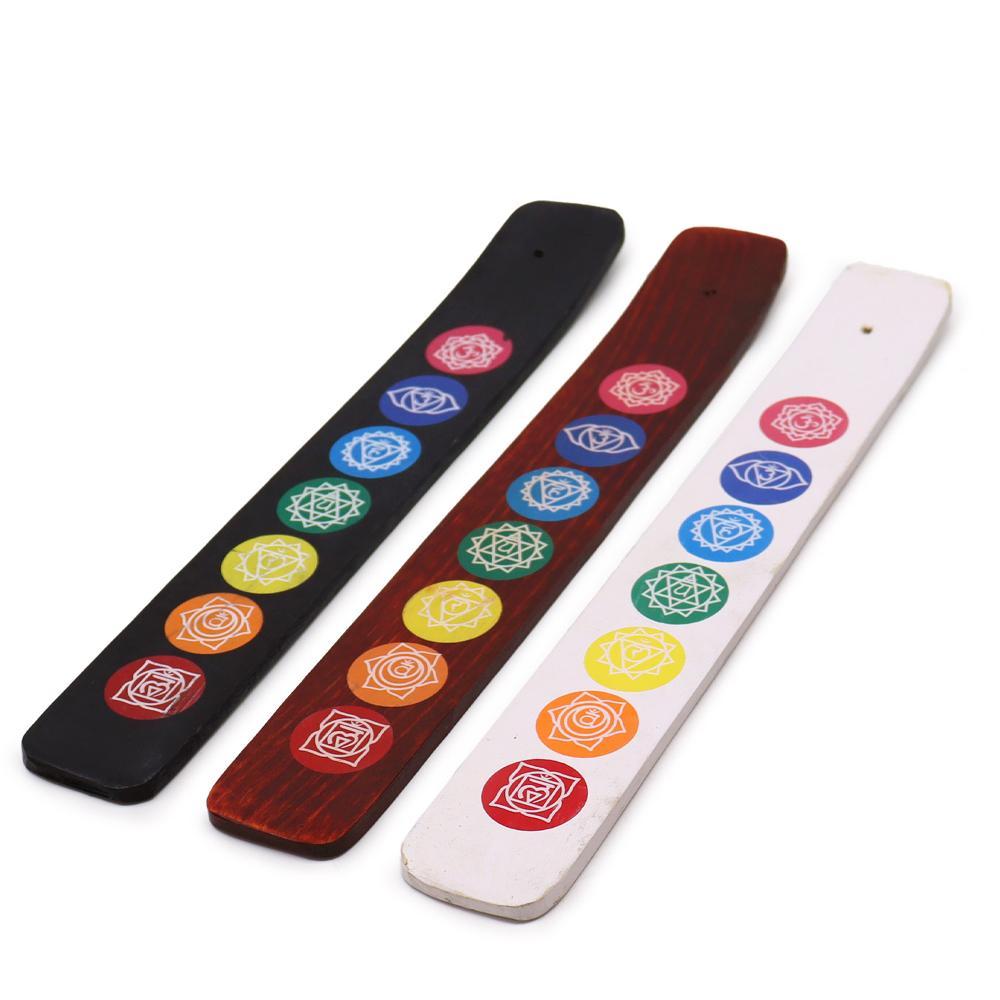 ancient wisdom 12x Assorted Colour Chakra Ashcatcher