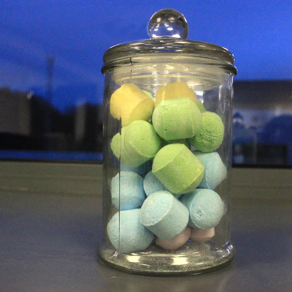 ancient wisdom 12x Candy Jars - Large Classic Clear - CARTON