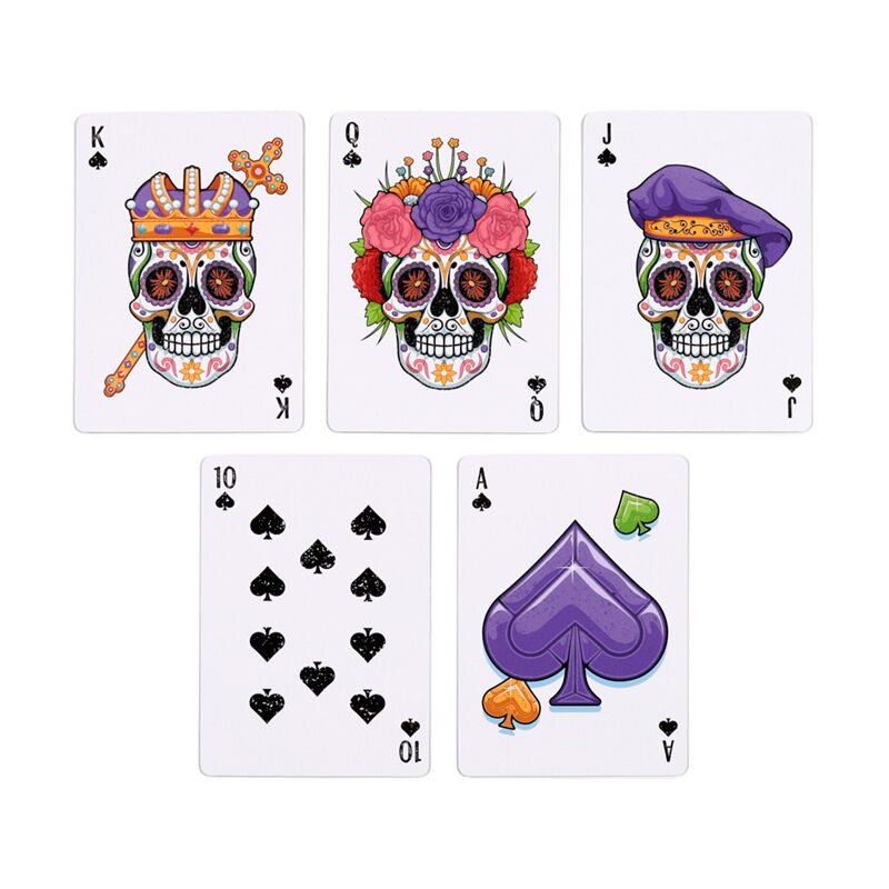 Ancient Wisdom 12x Day Of The Dead Standard Playing Card Deck