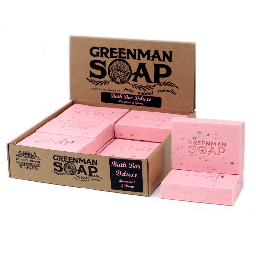 Ancient Wisdom 12x Greenman Soap 100g - Bath Bar Deluxe