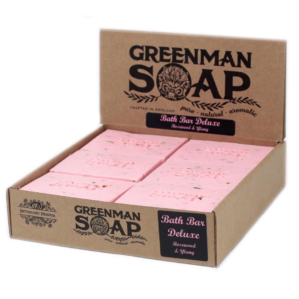 ancient wisdom 12x Greenman Soap 100g - Bath Bar Deluxe