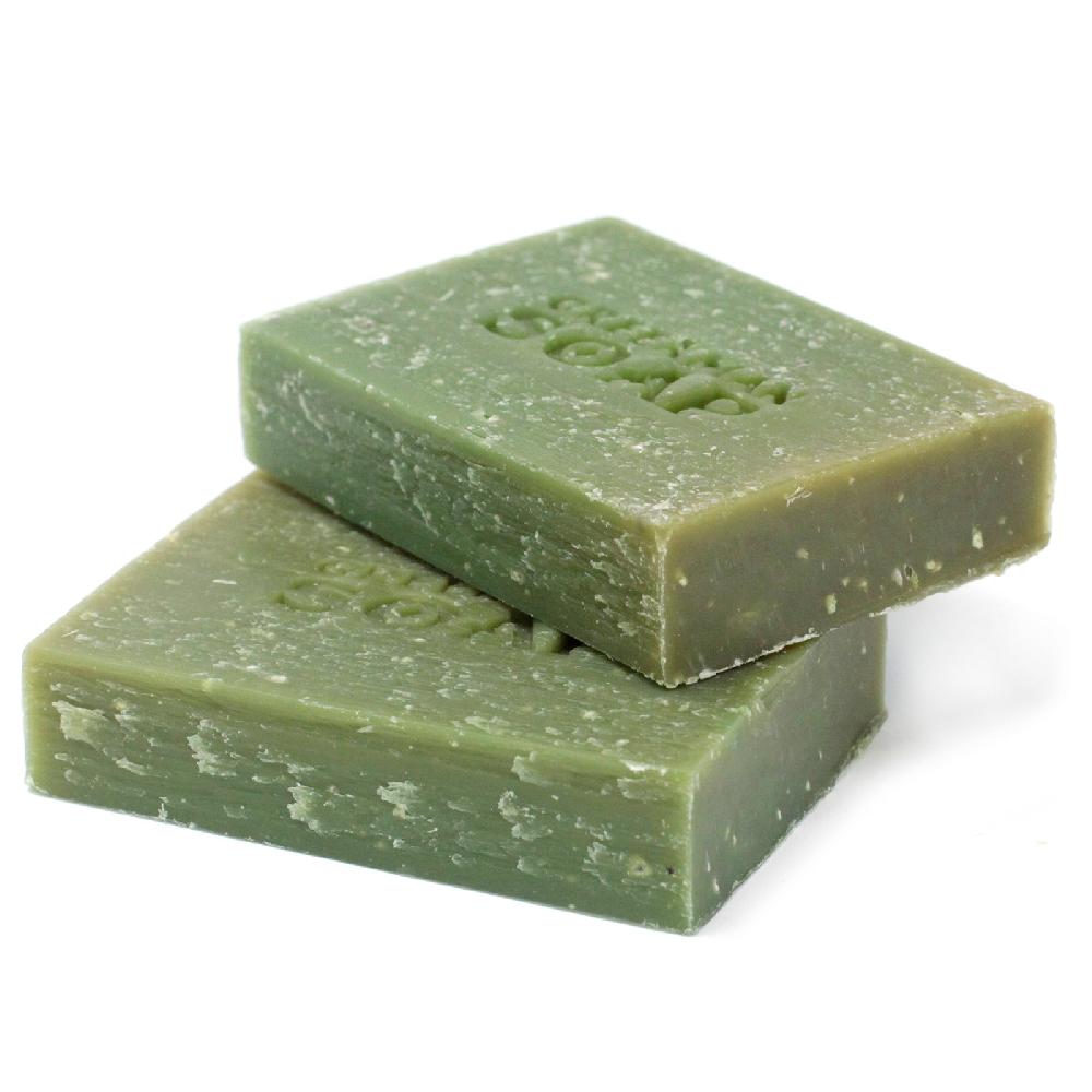 Ancient Wisdom 12x Greenman Soap 100g - Gardener's Scrub
