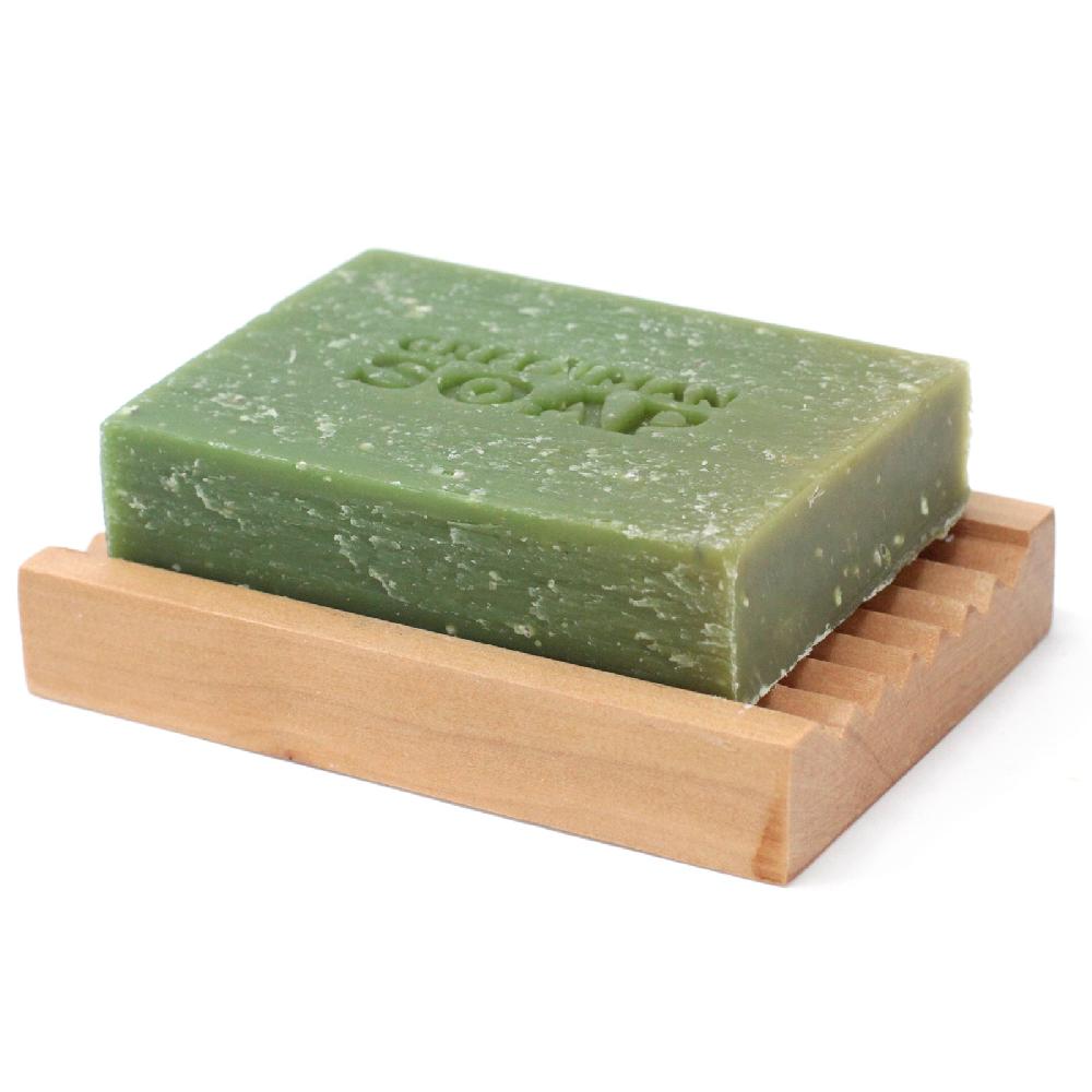 Ancient Wisdom 12x Greenman Soap 100g - Gardener's Scrub