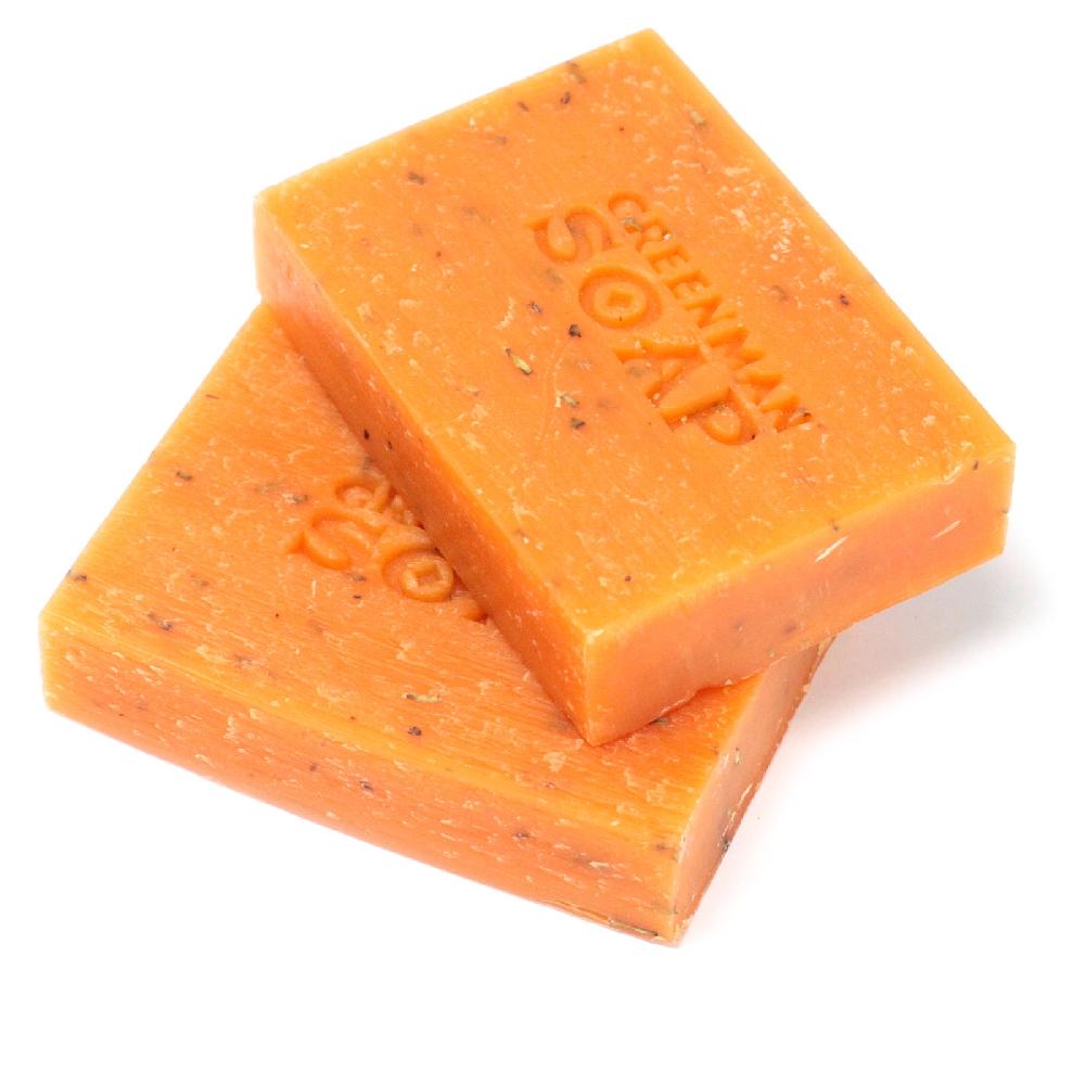 Ancient Wisdom 12x Greenman Soap 100g - Moroccan Argan