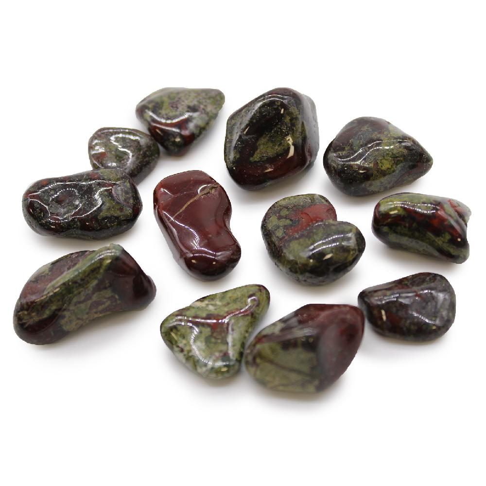 ancient wisdom 12x Medium African Tumble Stone - Dragon Stone