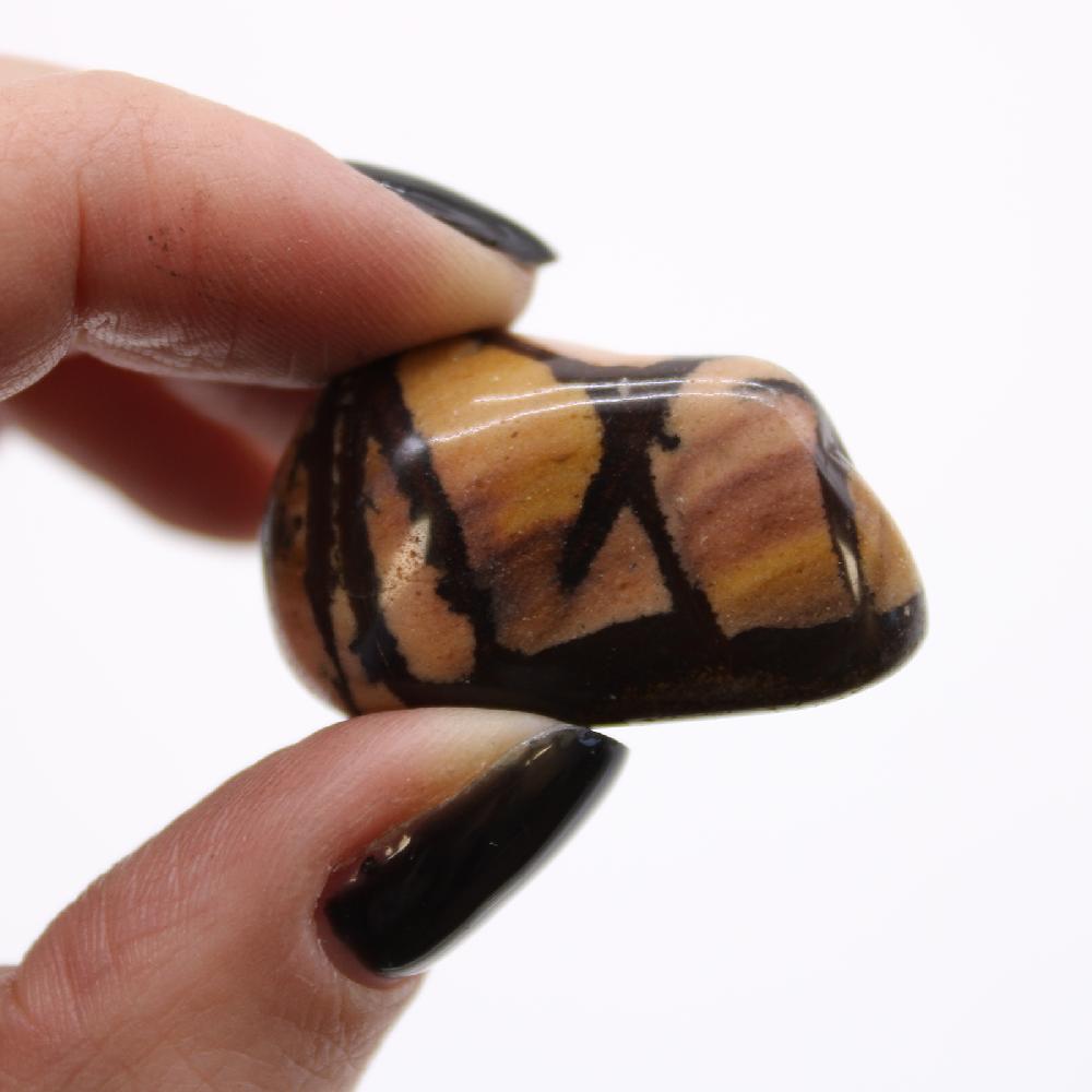 Ancient Wisdom 12x Medium African Tumble Stone - Jasper Nguni