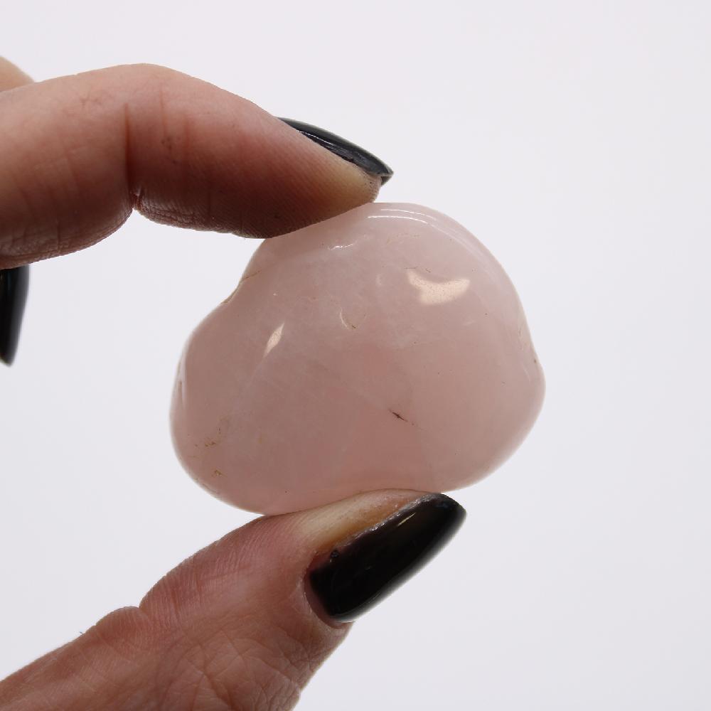 Ancient Wisdom 12x Medium African Tumble Stone - Rose Quartz