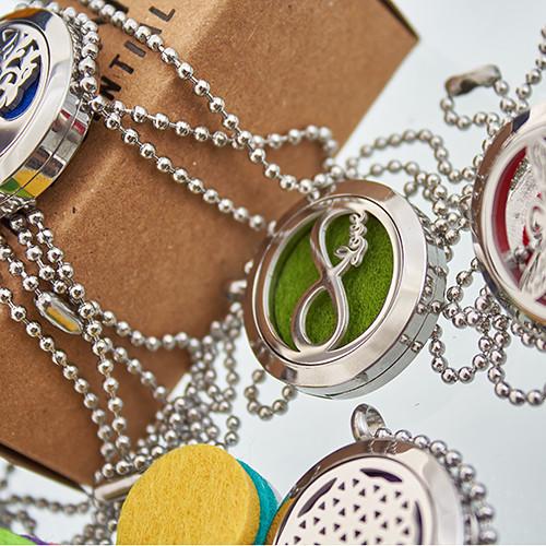 Ancient Wisdom 12x Pack Of 10 Spare Pads For Aromatherapy Jewellery 20mm