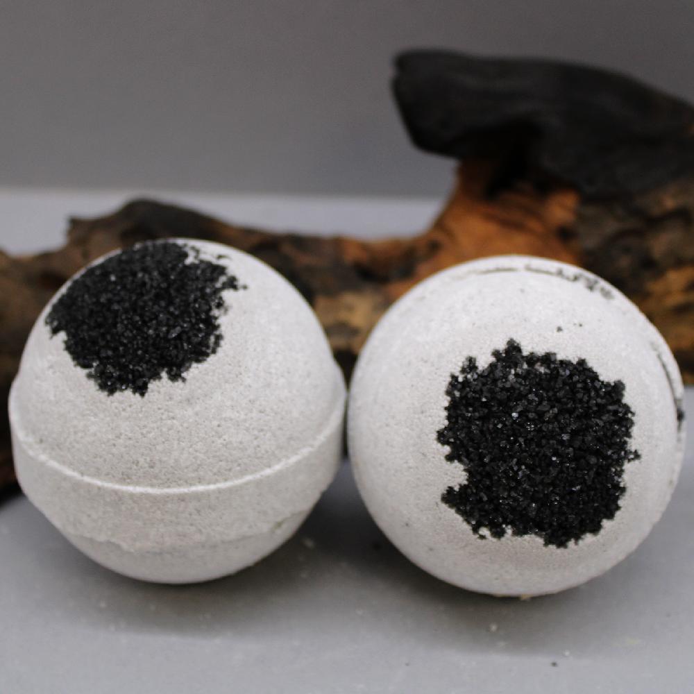 Ancient Wisdom 16x Charcoal Bath Bombs - Sea Salt & Moss