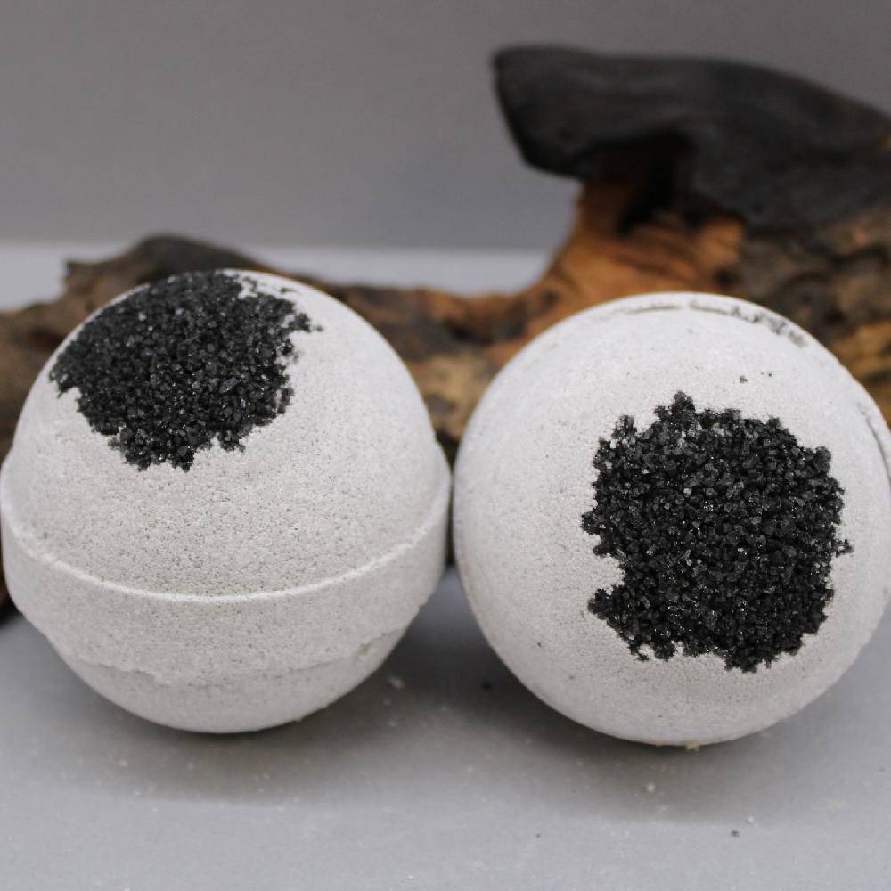 Ancient Wisdom 16x Charcoal Bath Bombs - Sea Salt & Moss