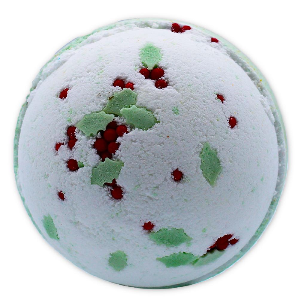 ancient wisdom 16x Christmas Bath Bomb - Holly Berry & Mistletoe