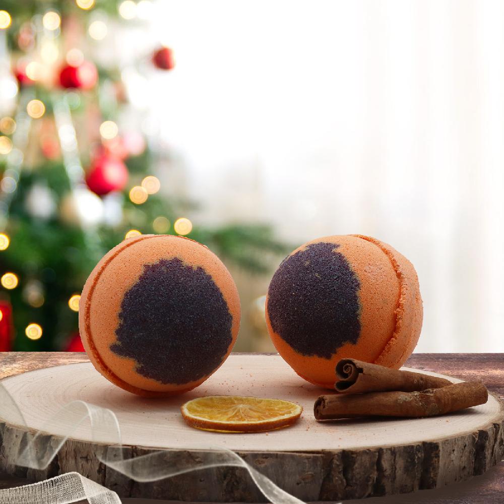 Ancient Wisdom 16x Cinnamon And Orange Bath Bomb 180g