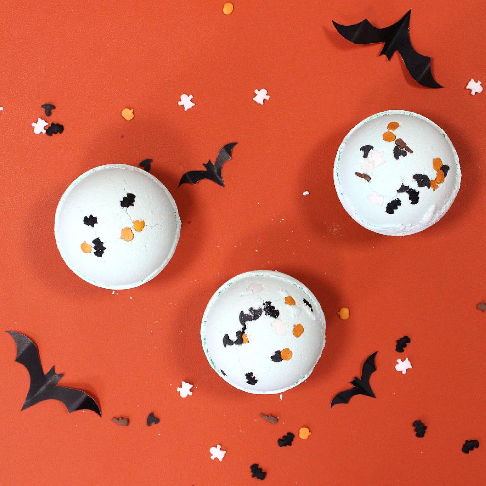 Ancient Wisdom 16x Coconut & Lime Halloween Bath Bomb