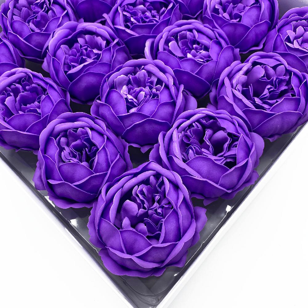 Ancient Wisdom 16x Craft Soap Flower - Ext Large Peony - Lavender