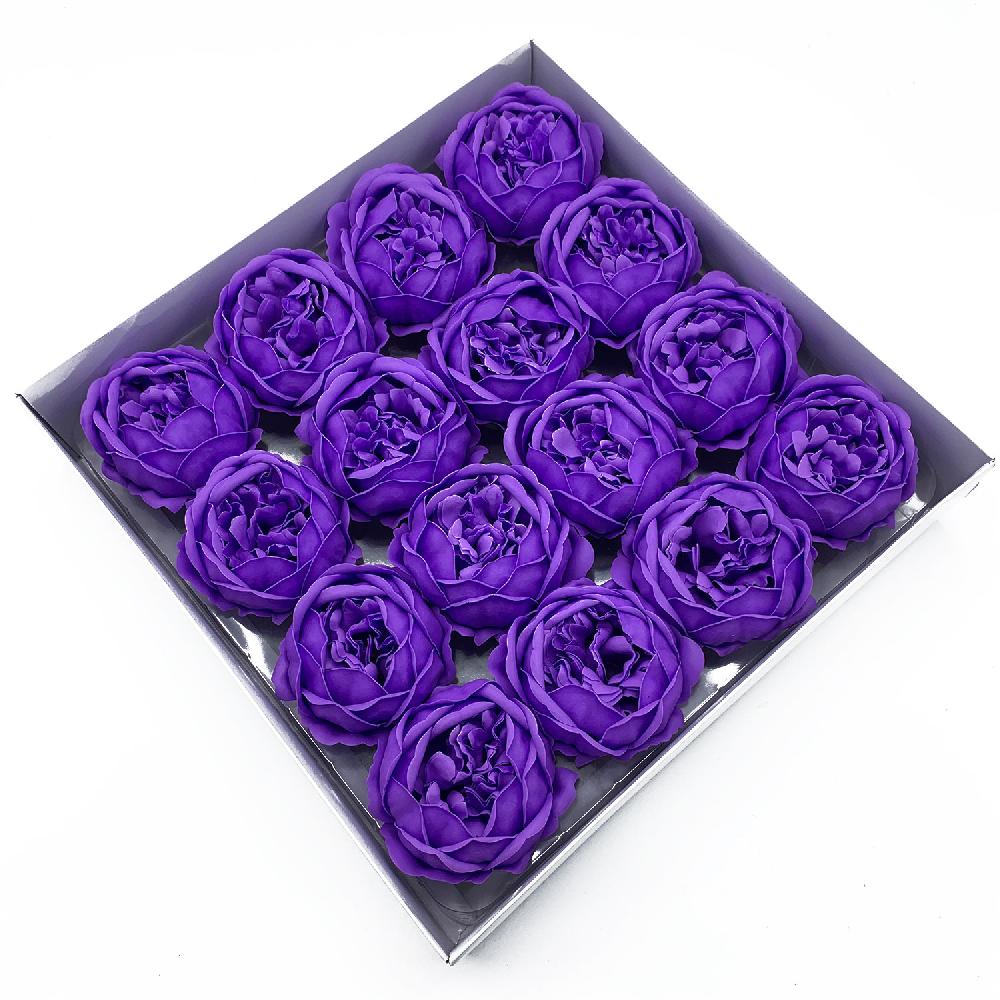 ancient wisdom 16x Craft Soap Flower - Ext Large Peony - Lavender