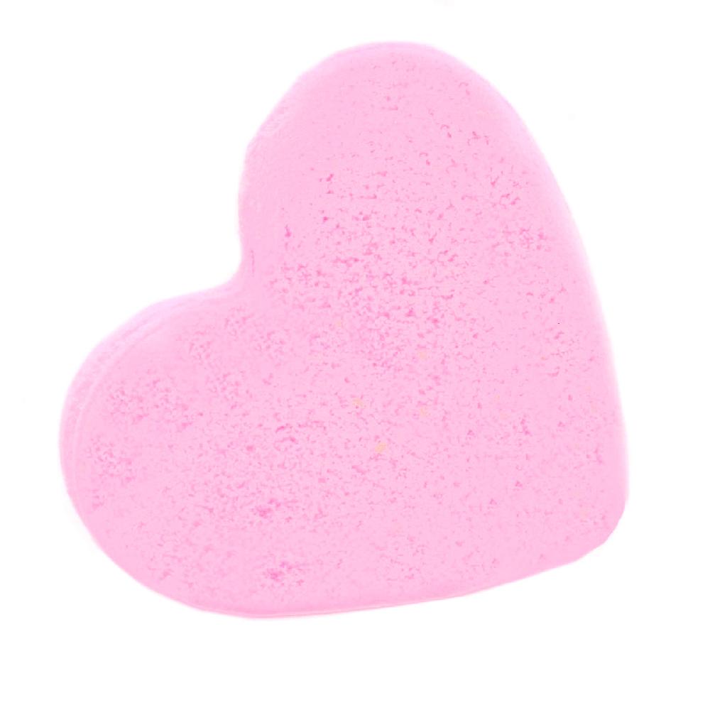 ancient wisdom 16x Love Heart Bath Bomb 70g - Bubblegum