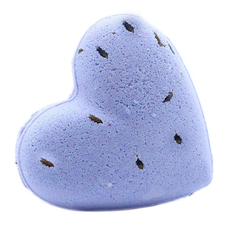 ancient wisdom 16x Love Heart Bath Bomb 70g - French Lavender