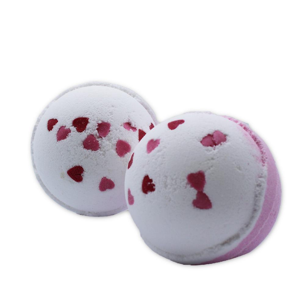Ancient Wisdom 16x Love Hearts Bath Bomb - Wild Flowers