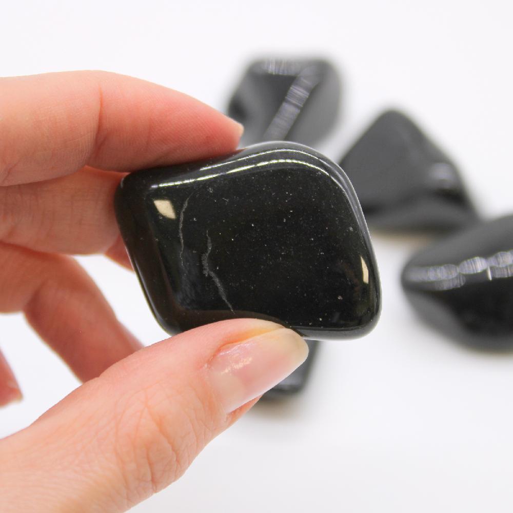 Ancient Wisdom 18x XL Tumble Stones - Black Tourmaline