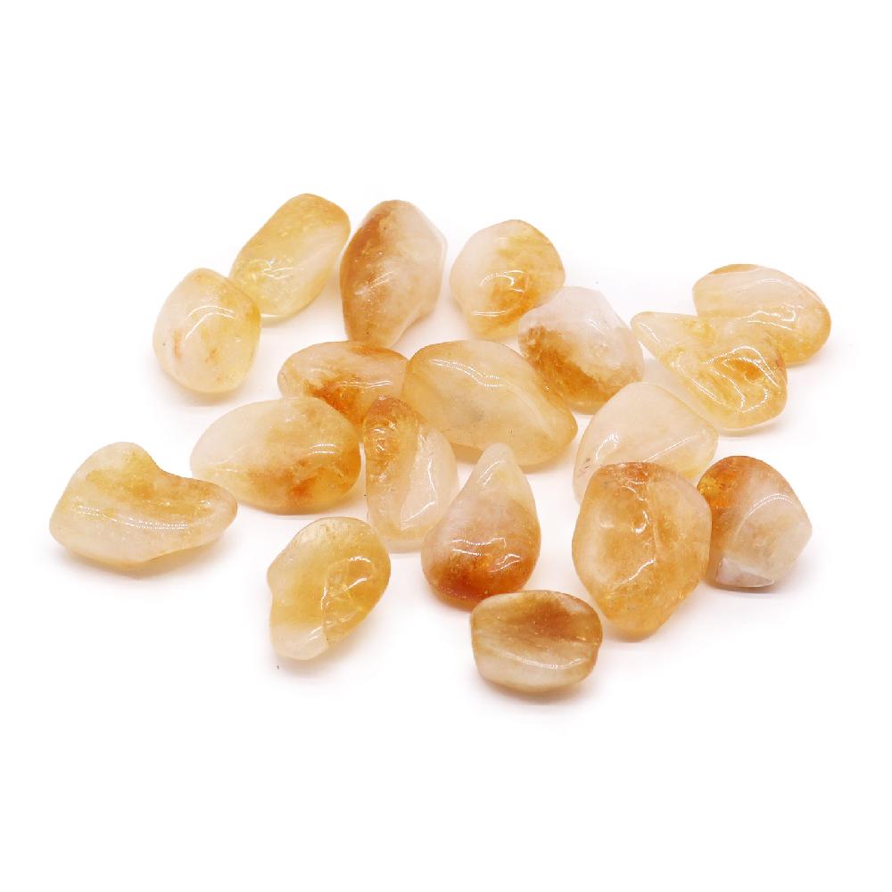 ancient wisdom 18x XL Tumble Stones - Citrine (Grade A)