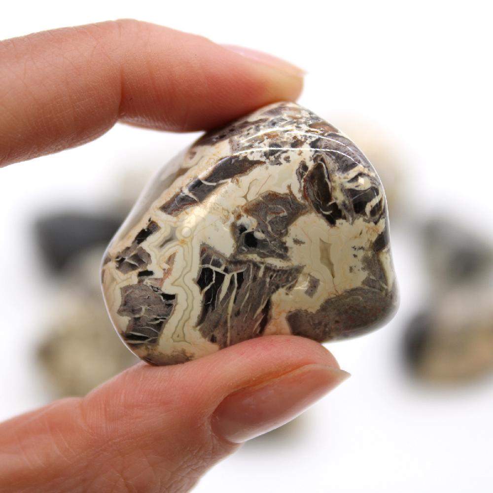 Ancient Wisdom 18x XL Tumble Stones - Jasper - Silverleaf