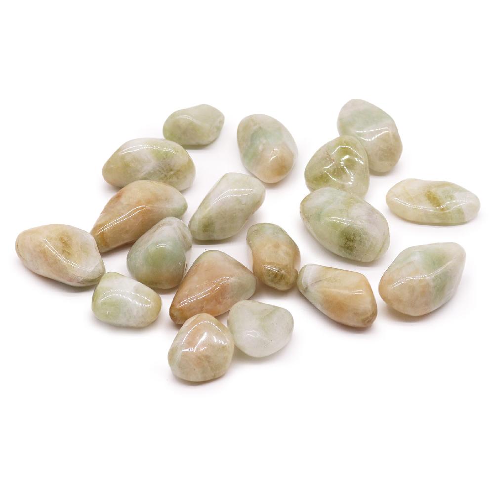 ancient wisdom 18x XL Tumble Stones - Prasiolite (Grade A)