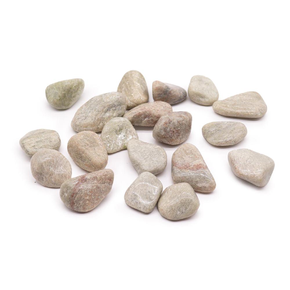 ancient wisdom 18x XL Tumble Stones - White Aventurine