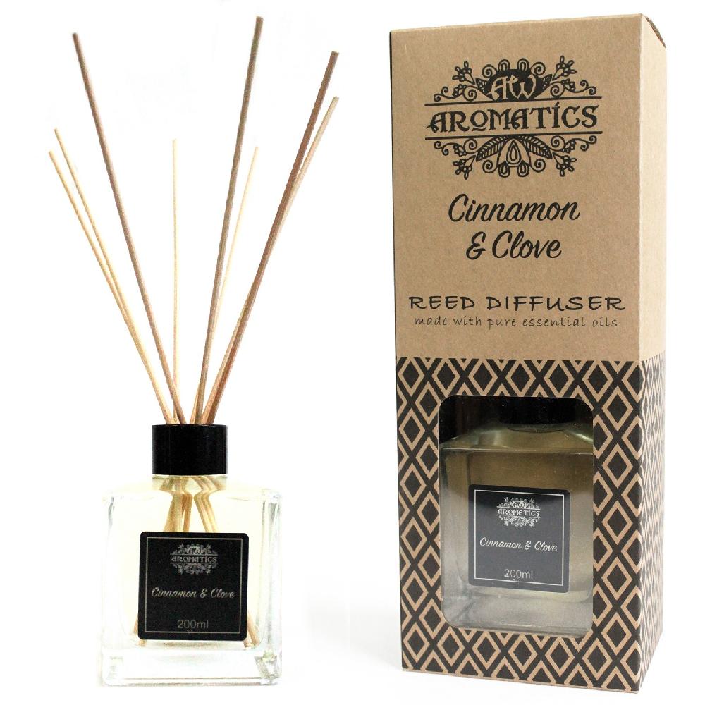 ancient wisdom 200ml Cinnamon & Clove Essential Oil Reed Diffuser