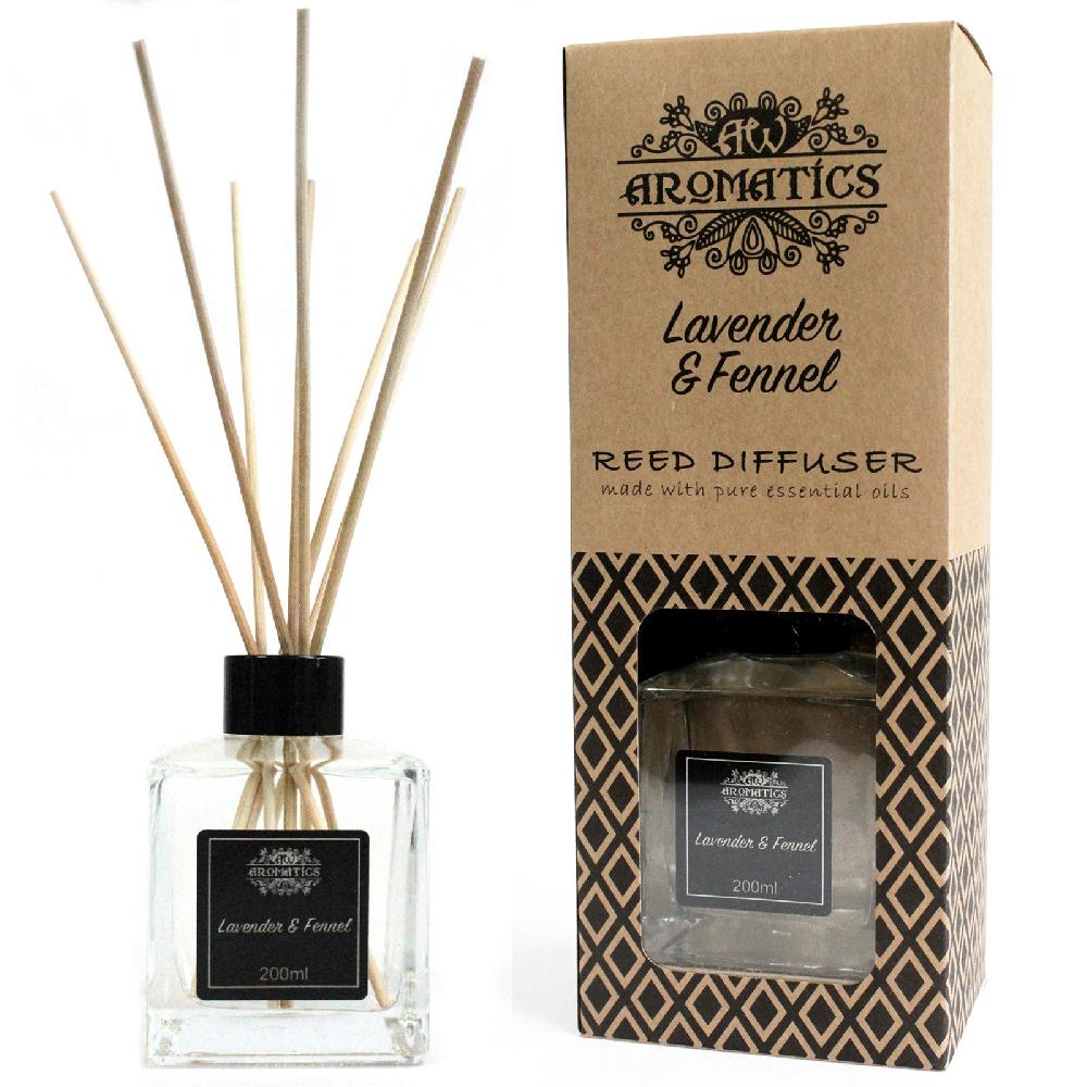 ancient wisdom 200ml Lavender & Fennel Essential Oil Reed Diffuser