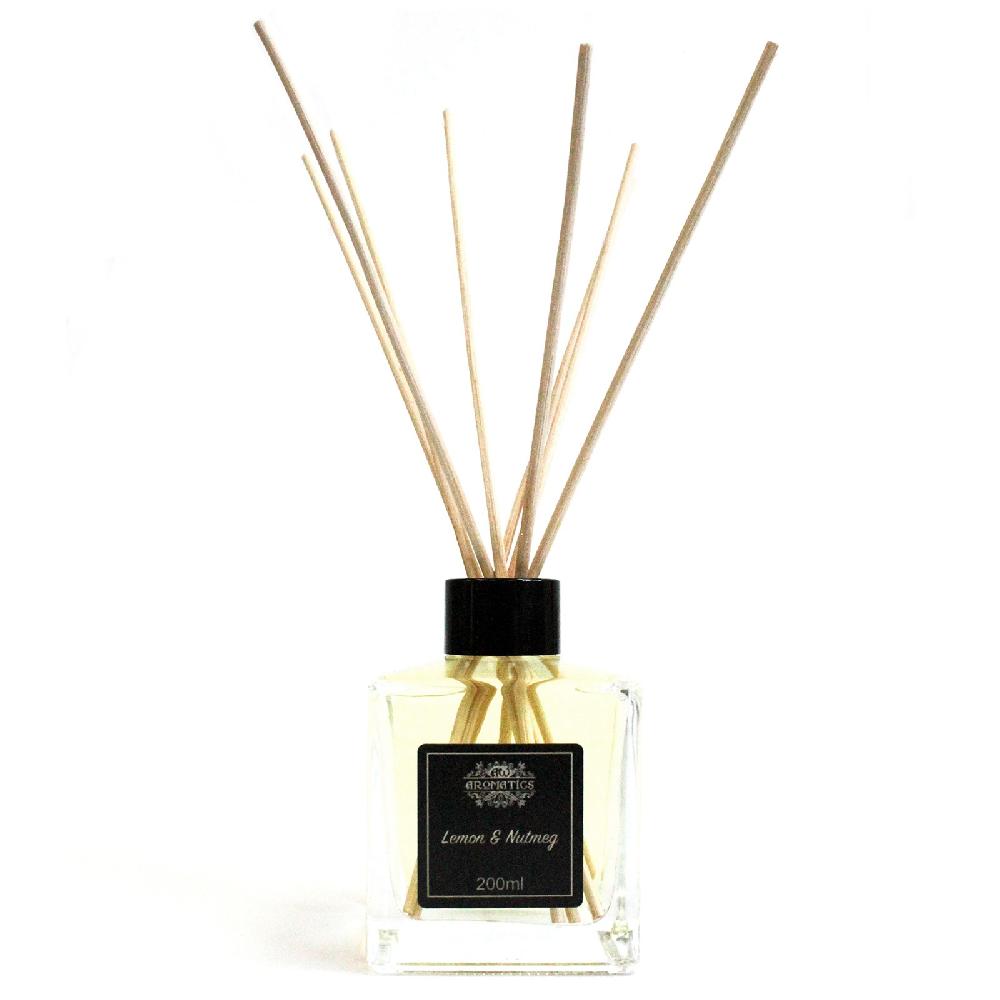 Ancient Wisdom 200ml Lemon & Nutmeg Essential Oil Reed Diffuser