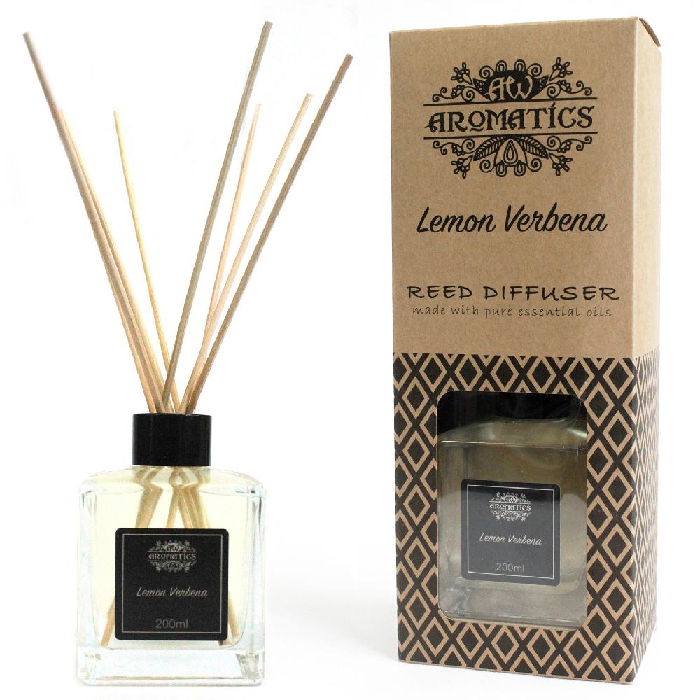 ancient wisdom 200ml Lemon Verbena Essential Oil Reed Diffuser