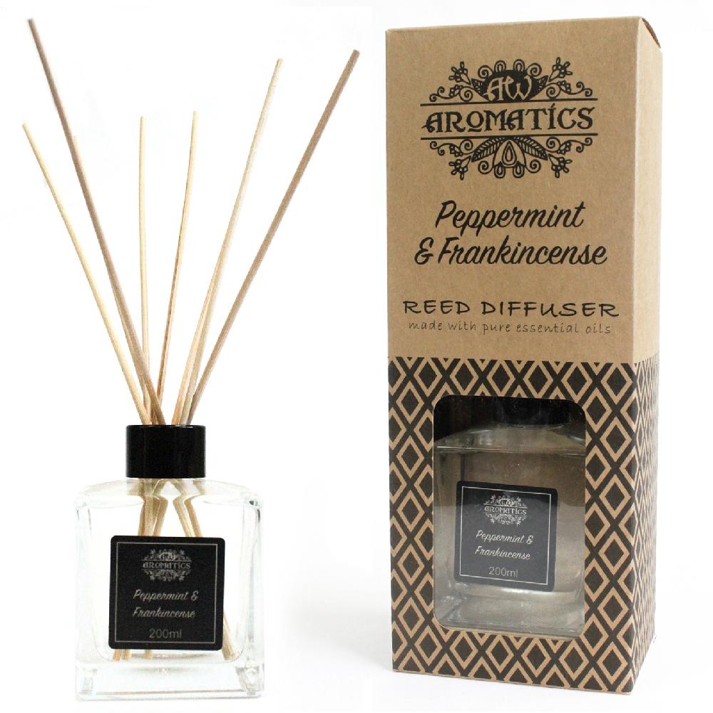 ancient wisdom 200ml Peppermint & Frankincense Essential Oil Reed Diffuser