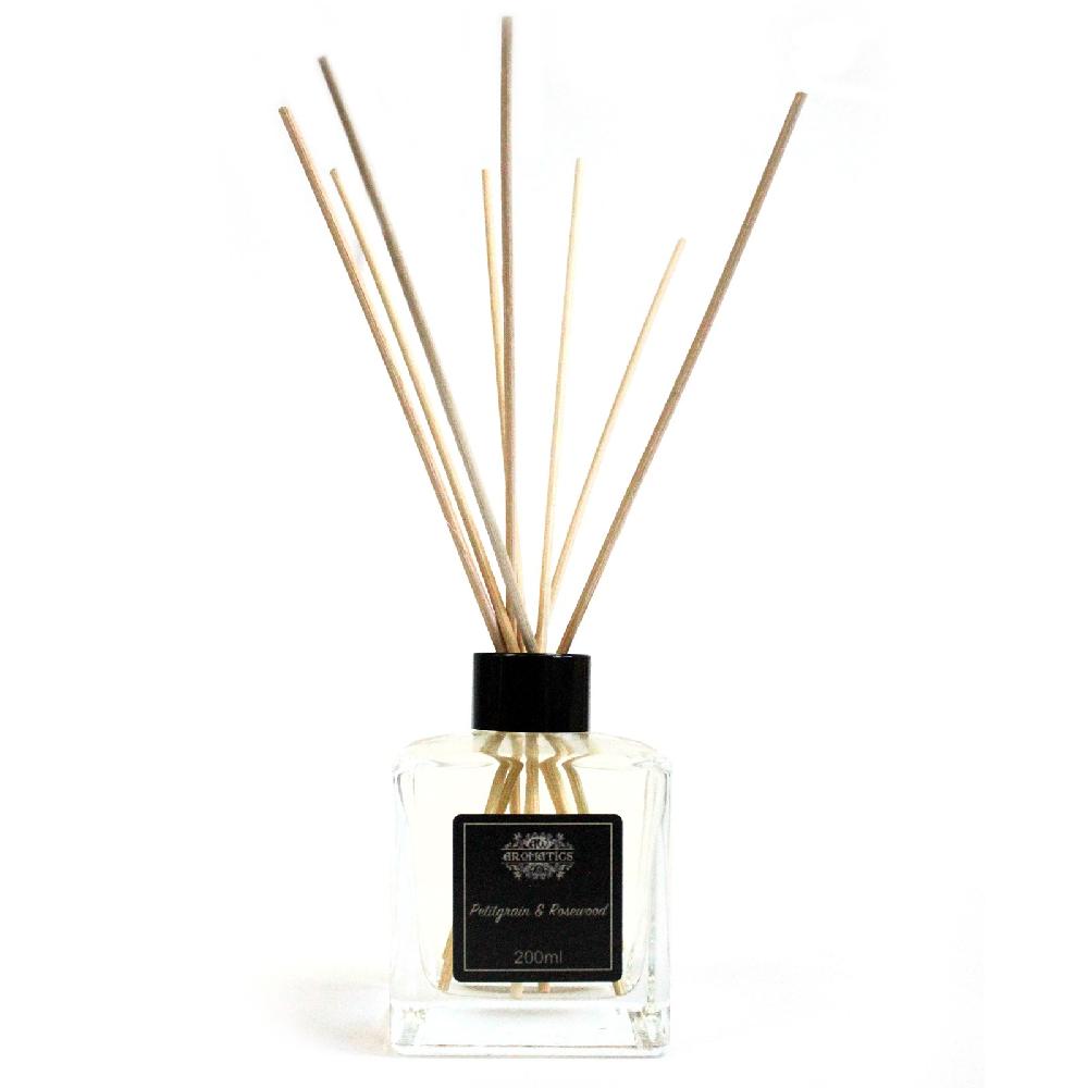Ancient Wisdom 200ml Petitgrain & Rosewood Essential Oil Reed Diffuser