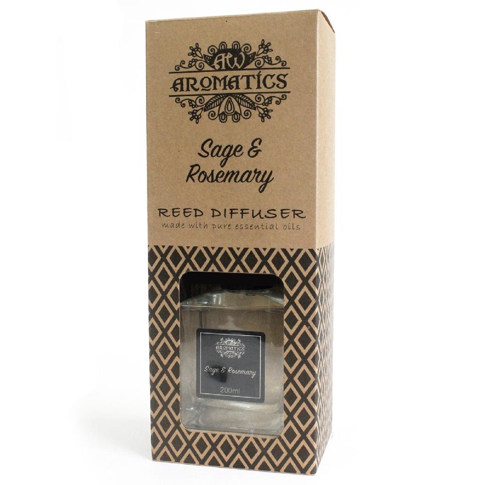 Ancient Wisdom 200ml Sage & Rosemary Essential Oil Reed Diffuser