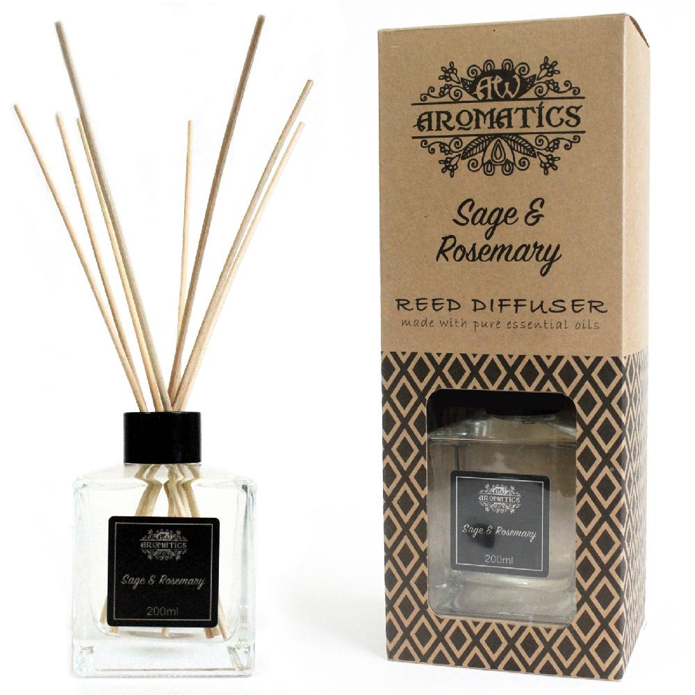 ancient wisdom 200ml Sage & Rosemary Essential Oil Reed Diffuser