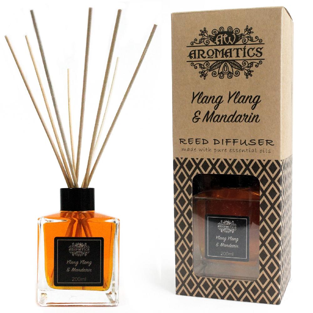 ancient wisdom 200ml Ylang Ylang & Mandarin Essential Oil Reed Diffuser