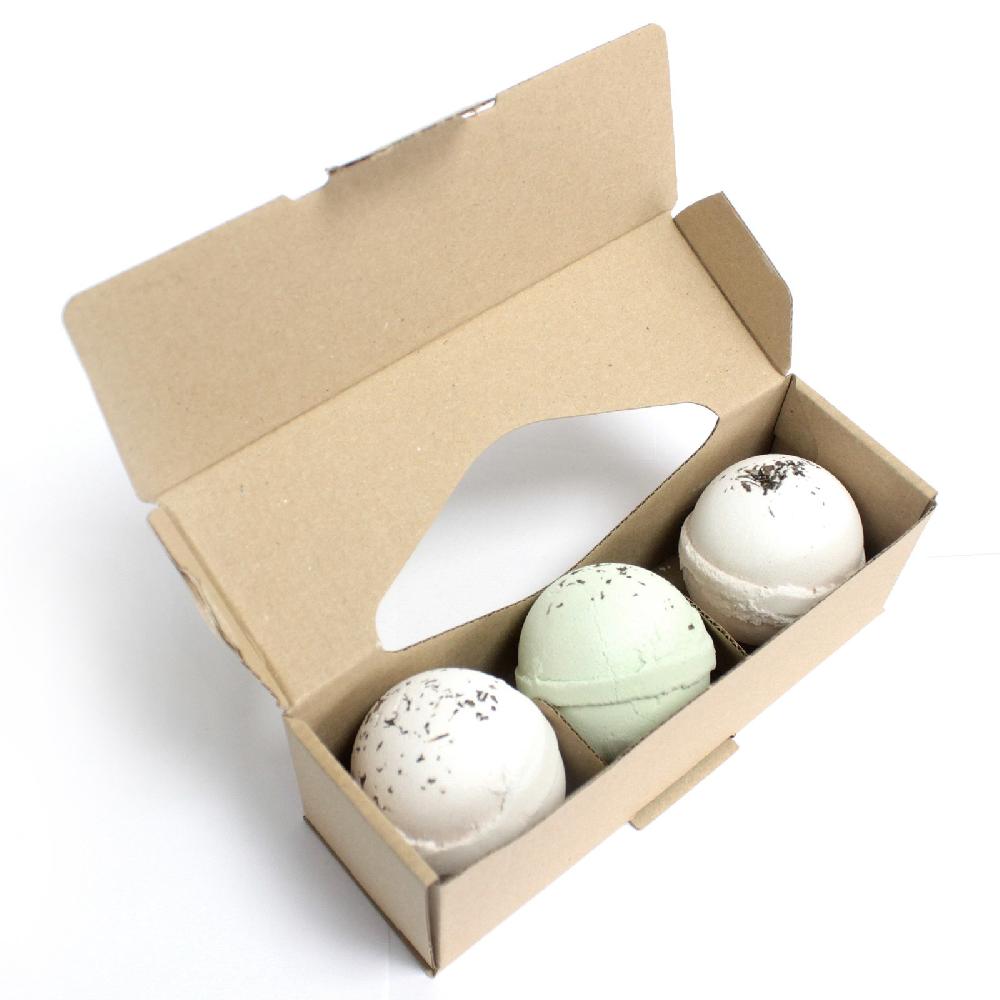 Ancient Wisdom 20x Small Bath Bomb Gift Box - 190 X 65 X 65mm (empty)