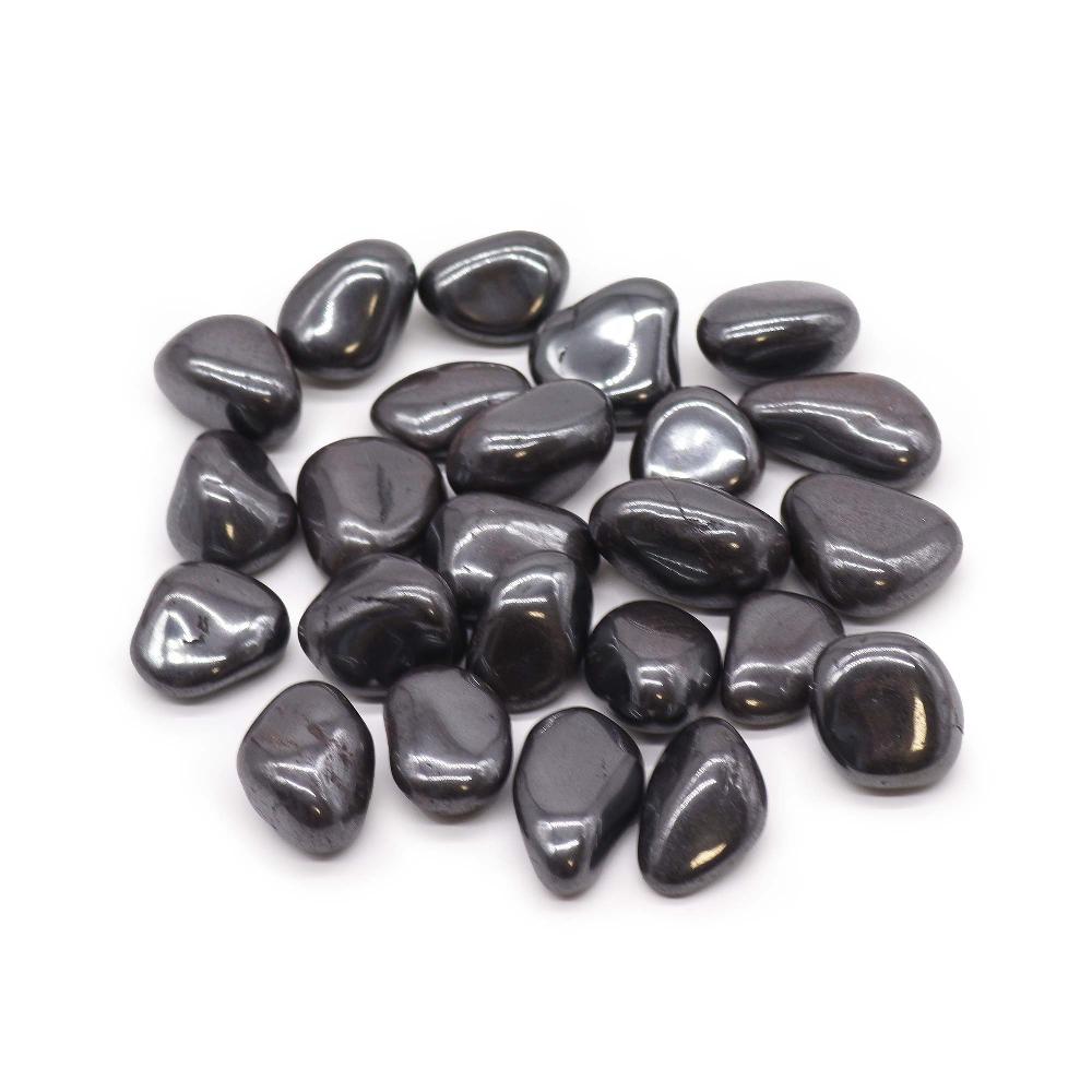 ancient wisdom 24x L Tumble Stones - Haematite Grade B