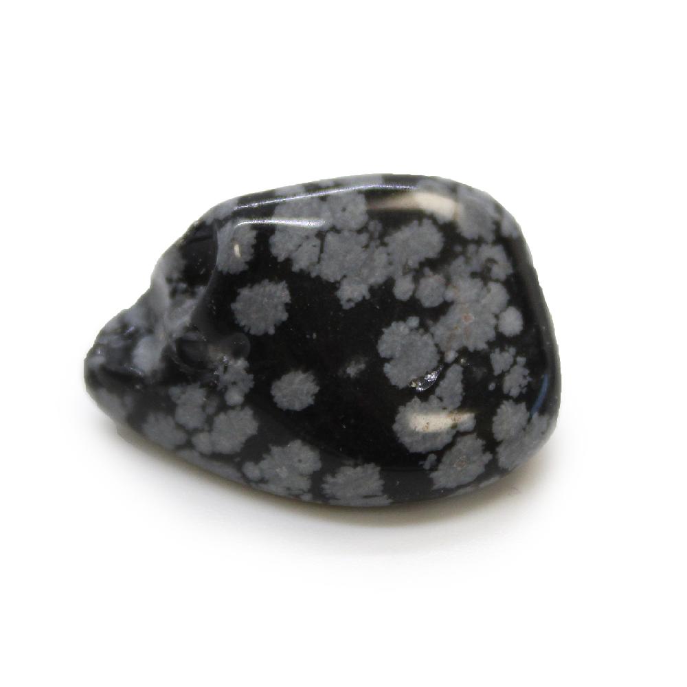 Ancient Wisdom 24x M Tumble Stone - Obsidian Snowflake