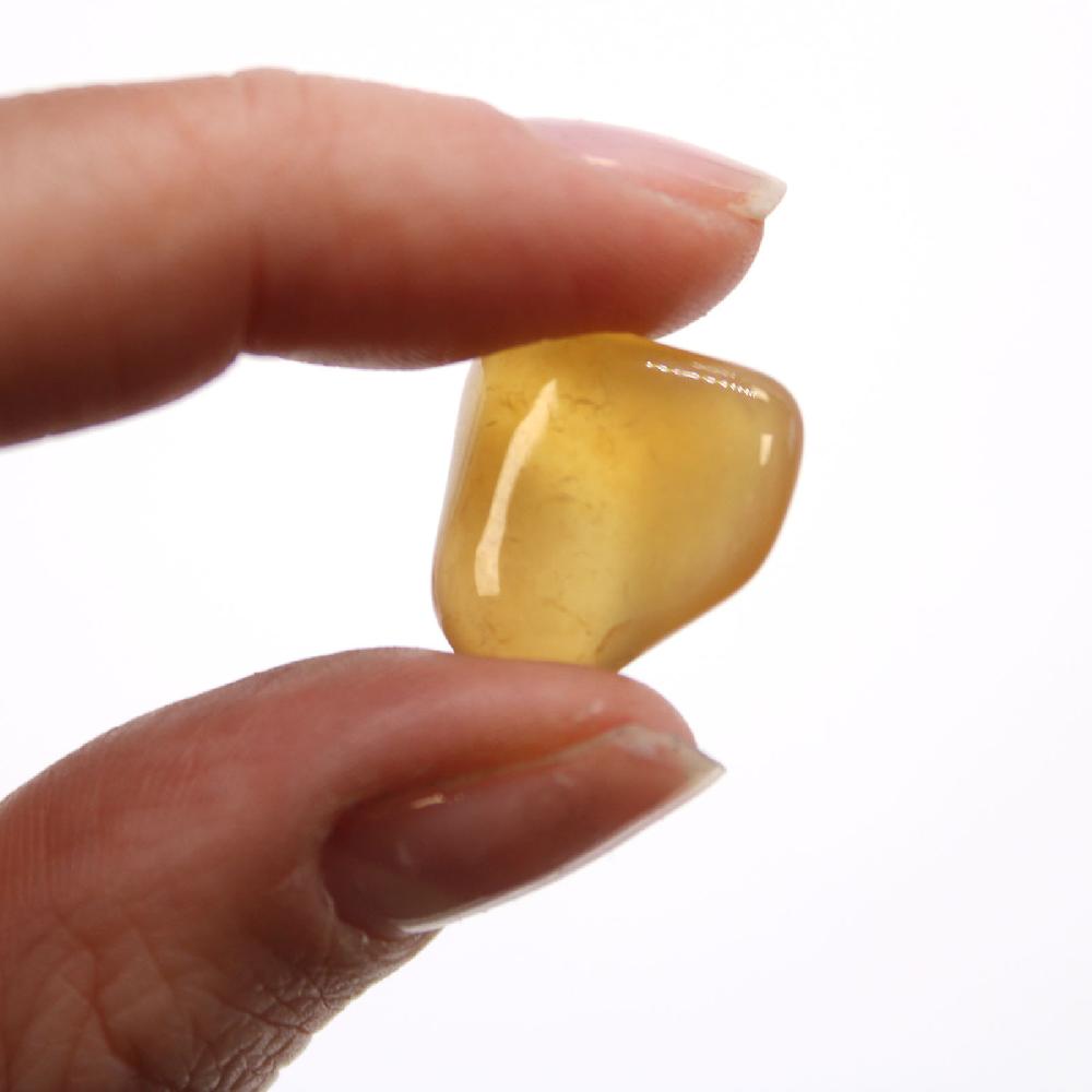 Ancient Wisdom 24x Small African Tumble Stone - Carnelian Agate - Mozambique
