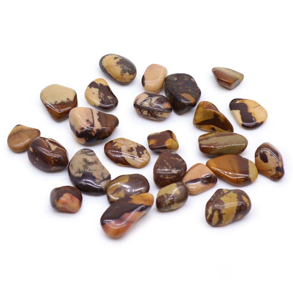 ancient wisdom 24x Small African Tumble Stone - Jasper Nguni