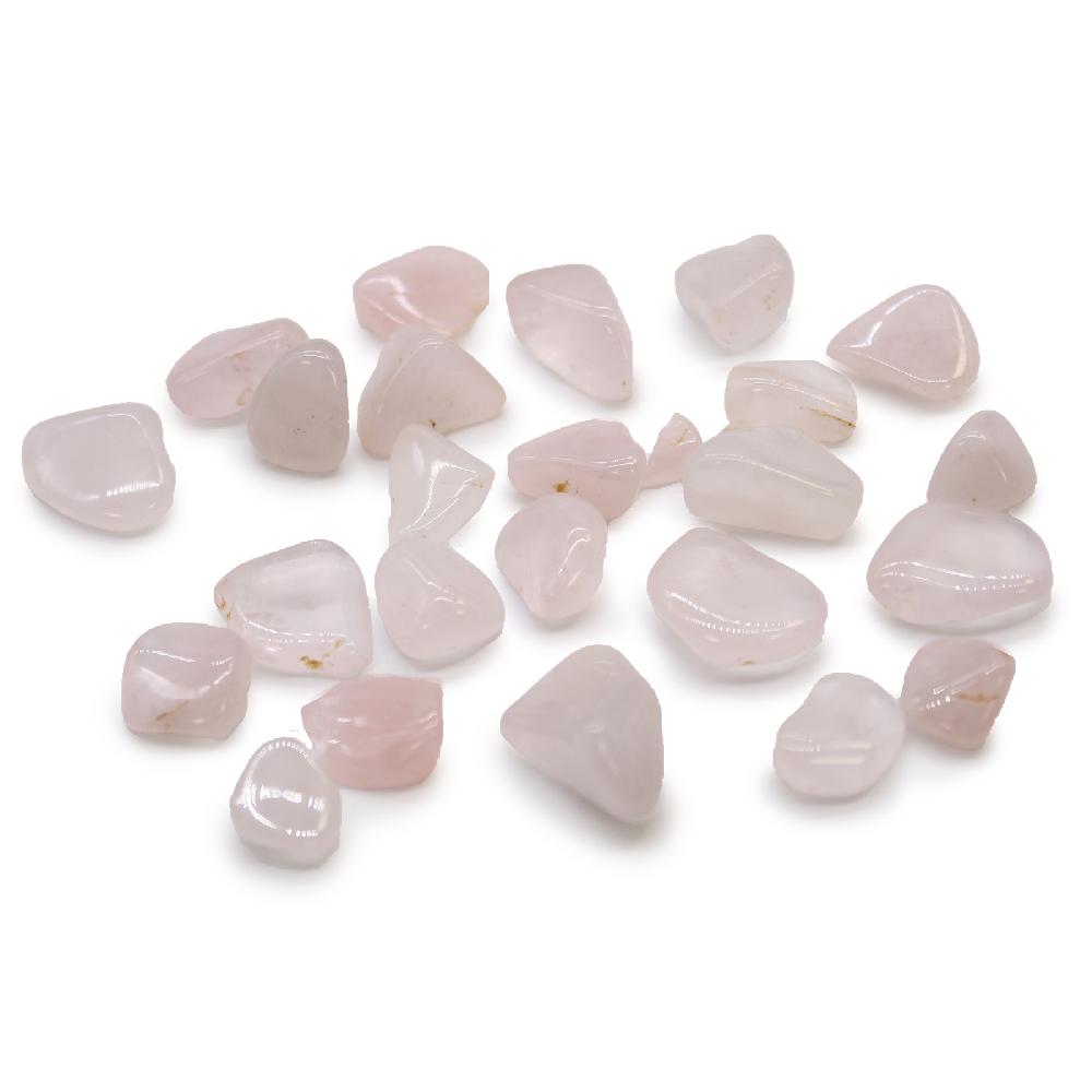 ancient wisdom 24x Small African Tumble Stone - Rose Quartz