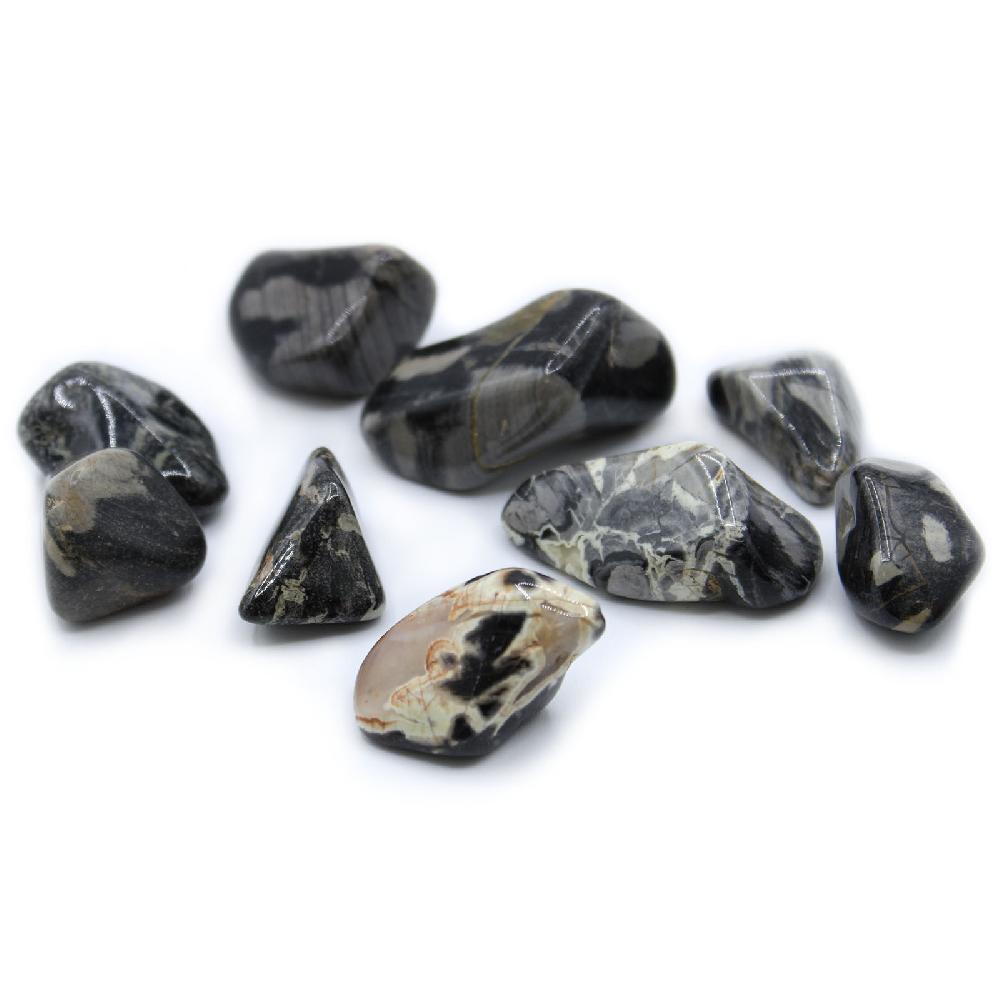 ancient wisdom 24x XL Tumble Stone - Jasper - Silverleaf