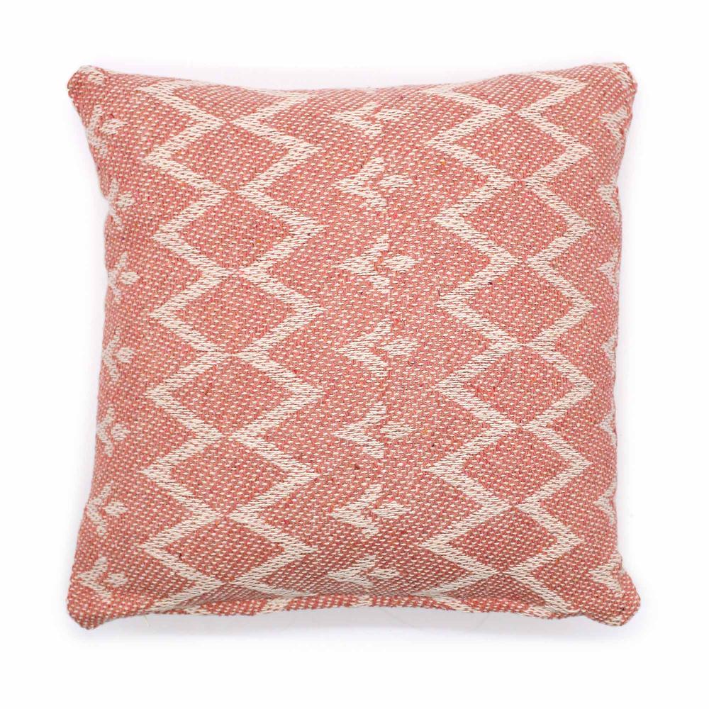 ancient wisdom 2x Classic Cushion Cover - Jaggered Pink - 40x40cm
