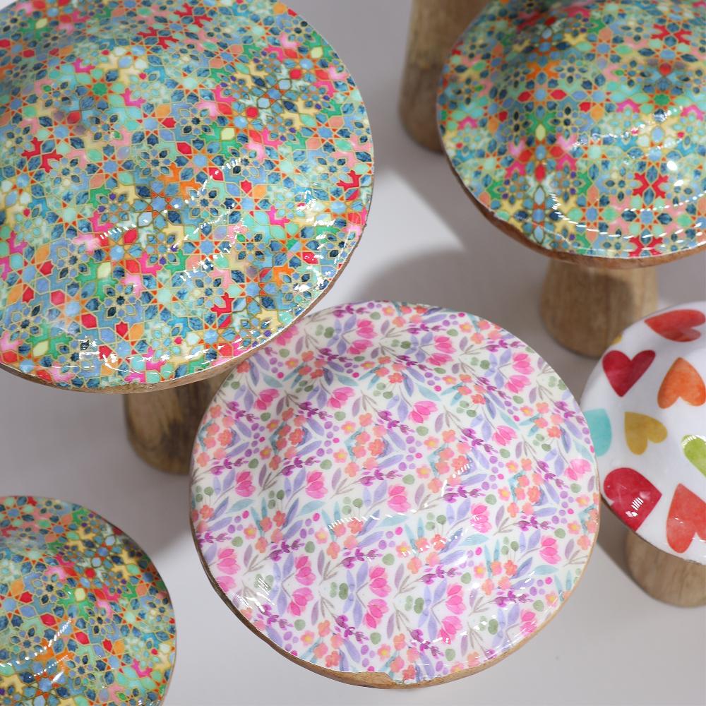 Ancient Wisdom 2x Large Mushroom - 20cm - Pretty Floral