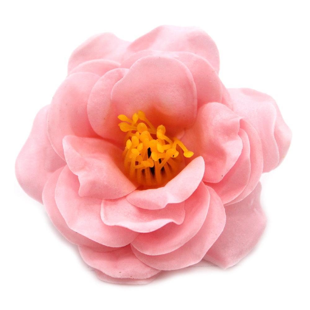 Ancient Wisdom 36x Craft Soap Flower - Camellia - Light Pink