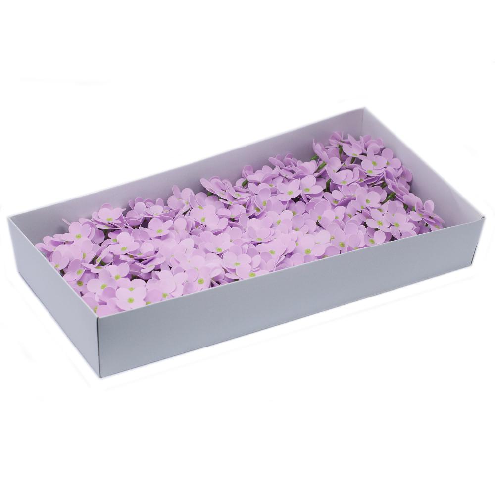 ancient wisdom 36x Craft Soap Flowers - Hyacinth Bean - Lavender